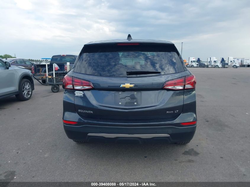 2022 Chevrolet Equinox Lt VIN: 3GNAXUEV7NS191628 Lot: 39408088