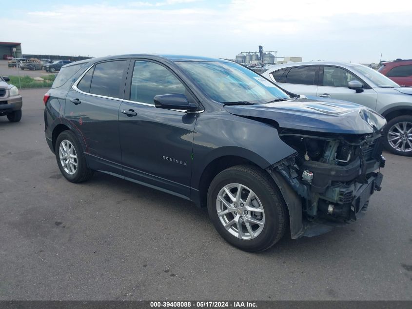 2022 CHEVROLET EQUINOX LT - 3GNAXUEV7NS191628