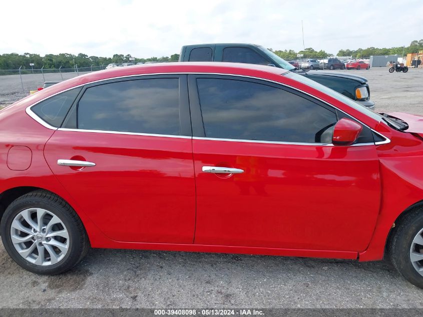 2018 Nissan Sentra Sv VIN: 3N1AB7AP5JL640277 Lot: 39408098