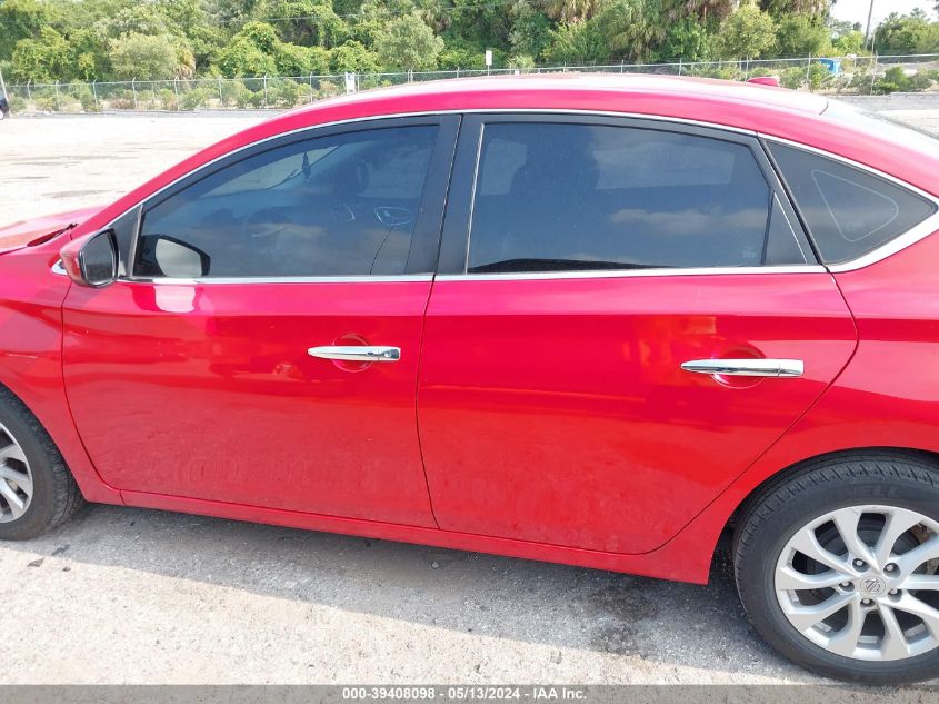 2018 Nissan Sentra Sv VIN: 3N1AB7AP5JL640277 Lot: 39408098
