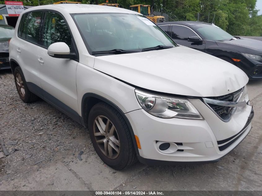 2011 Volkswagen Tiguan S/Se/Sel VIN: WVGBV7AX0BW521133 Lot: 39408104