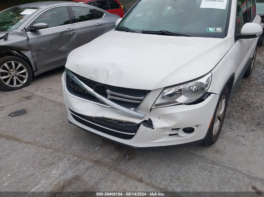 2011 Volkswagen Tiguan S/Se/Sel VIN: WVGBV7AX0BW521133 Lot: 39408104