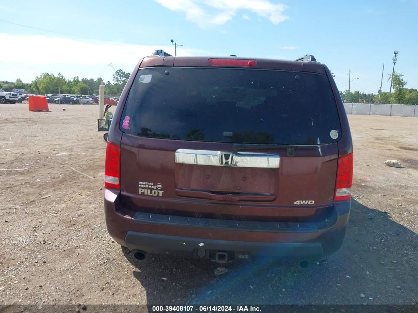 2011 Honda Pilot Ex-L VIN: 5FNYF4H63BB057461 Lot: 39408107