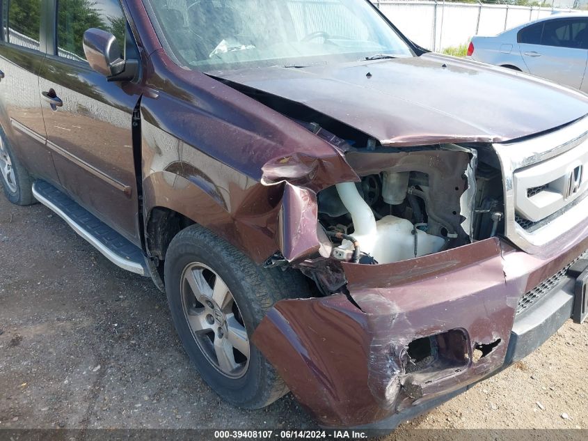 2011 Honda Pilot Ex-L VIN: 5FNYF4H63BB057461 Lot: 39408107