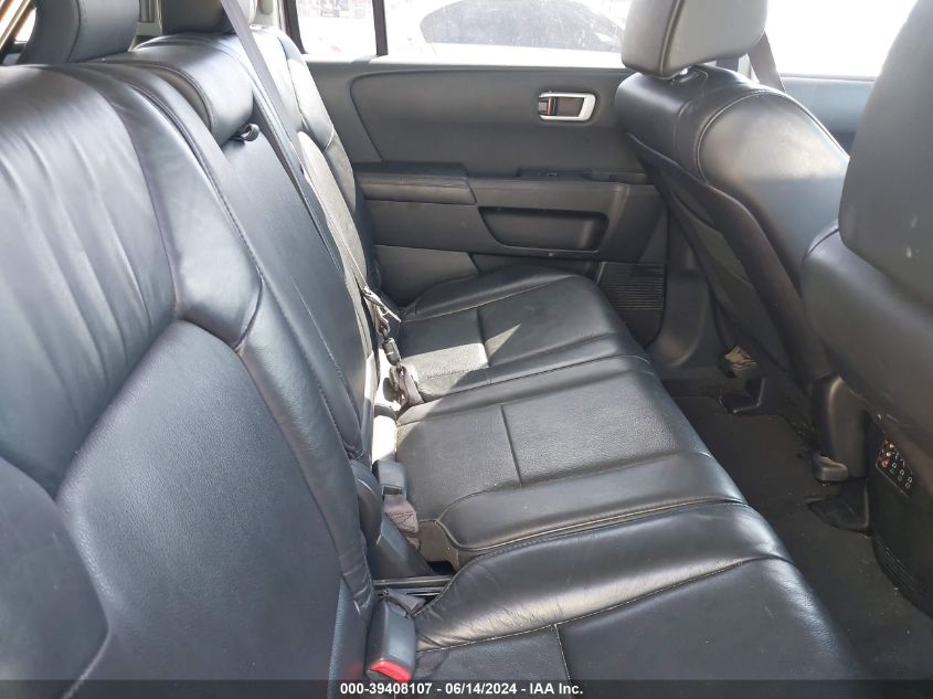 2011 Honda Pilot Ex-L VIN: 5FNYF4H63BB057461 Lot: 39408107