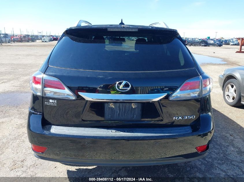 2013 Lexus Rx 350 VIN: 2T2ZK1BA6DC124486 Lot: 39408112