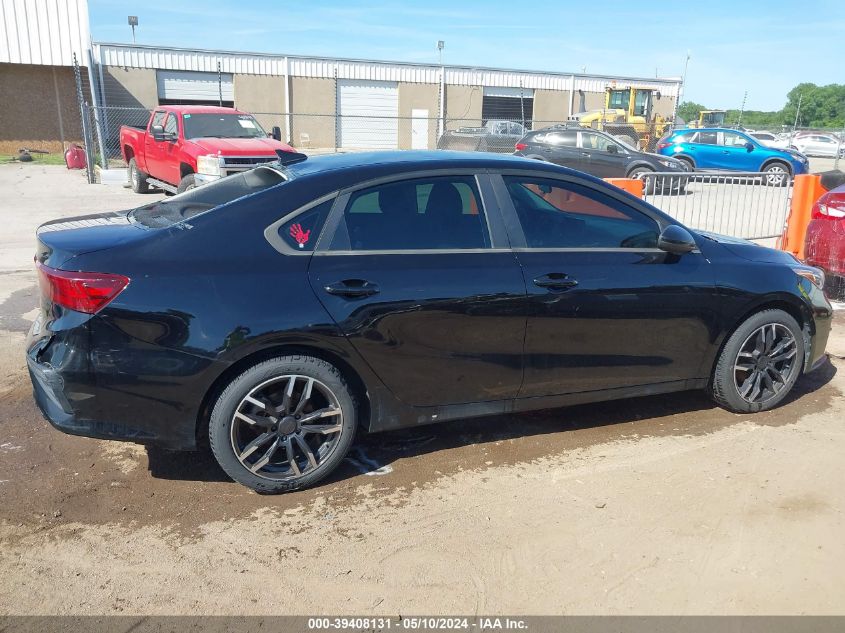 2019 Kia Forte Fe VIN: 3KPF24AD1KE063728 Lot: 39408131