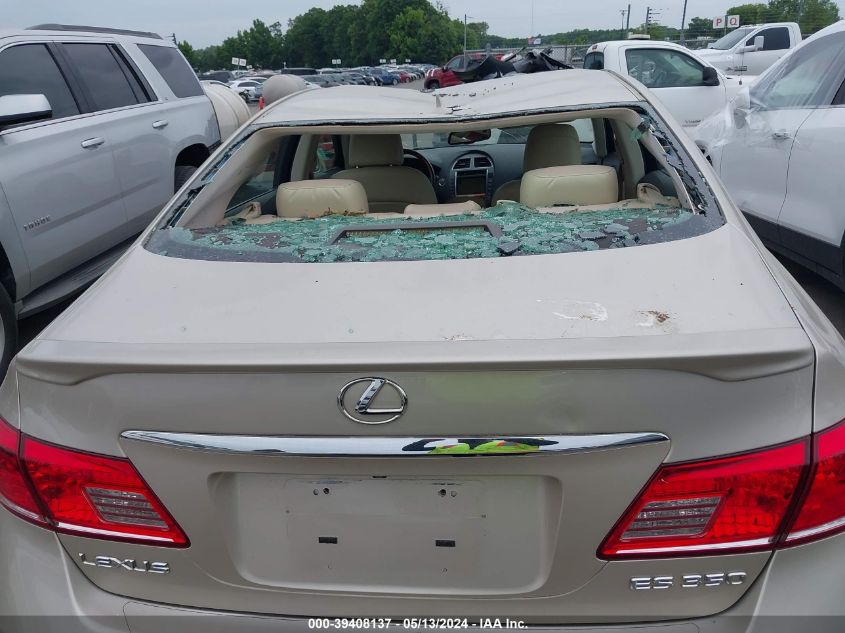 2010 Lexus Es 350 VIN: JTHBK1EG2A2351804 Lot: 39408137