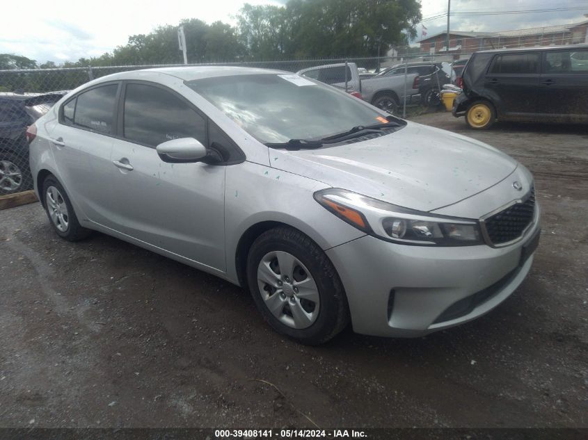 2017 Kia Forte Lx VIN: 3KPFL4A74HE100528 Lot: 39408141