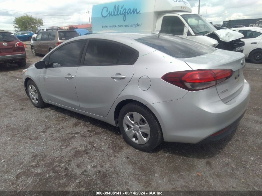 2017 Kia Forte Lx VIN: 3KPFL4A74HE100528 Lot: 39408141