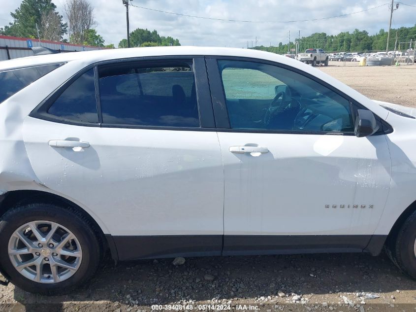 2023 Chevrolet Equinox Fwd Ls VIN: 3GNAXHEG1PL118695 Lot: 39408148