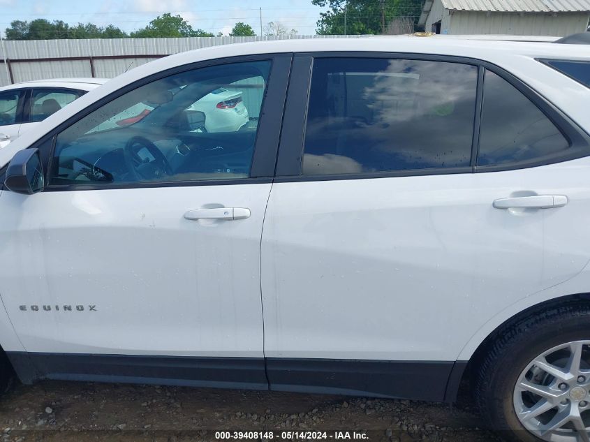 2023 Chevrolet Equinox Fwd Ls VIN: 3GNAXHEG1PL118695 Lot: 39408148