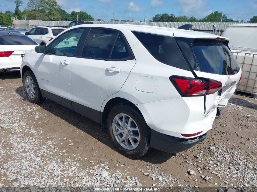 2023 Chevrolet Equinox Fwd Ls VIN: 3GNAXHEG1PL118695 Lot: 39408148