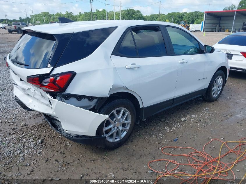 2023 Chevrolet Equinox Fwd Ls VIN: 3GNAXHEG1PL118695 Lot: 39408148