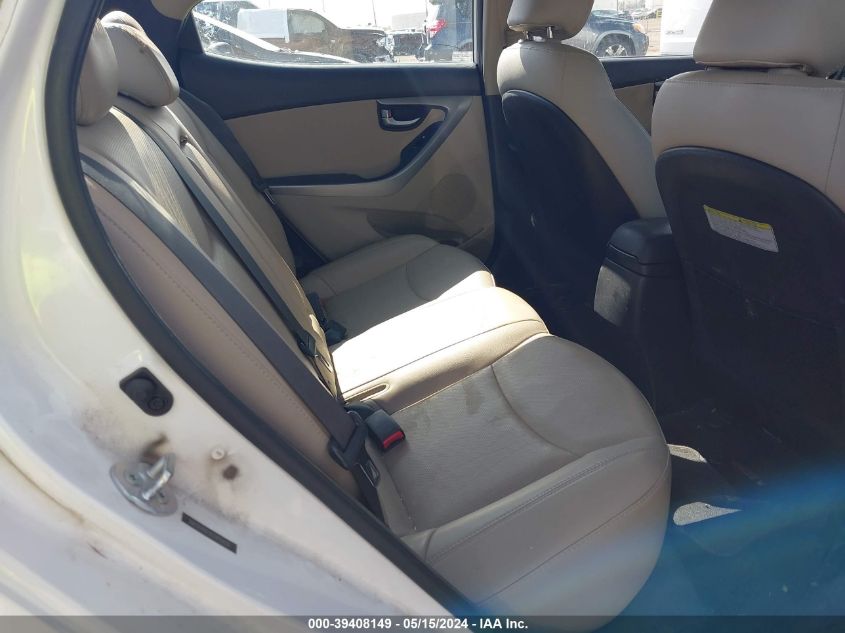 2014 Hyundai Elantra Limited VIN: 5NPDH4AE8EH459430 Lot: 39408149