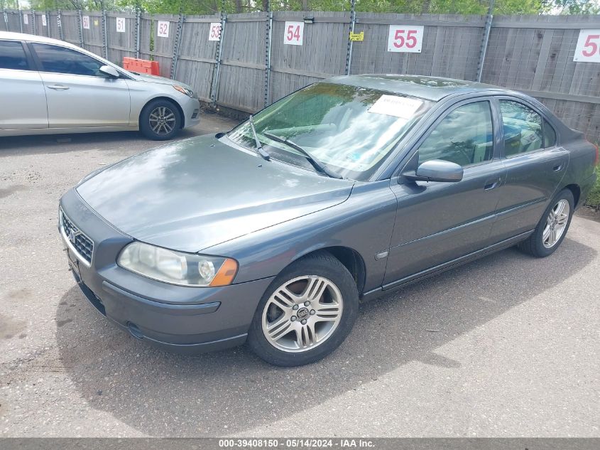 2005 Volvo S60 VIN: YV1RS640952445356 Lot: 39408150