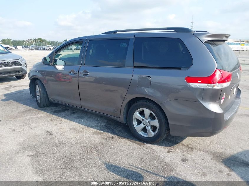 2014 Toyota Sienna Le V6 8 Passenger VIN: 5TDKK3DC3ES480452 Lot: 39408155