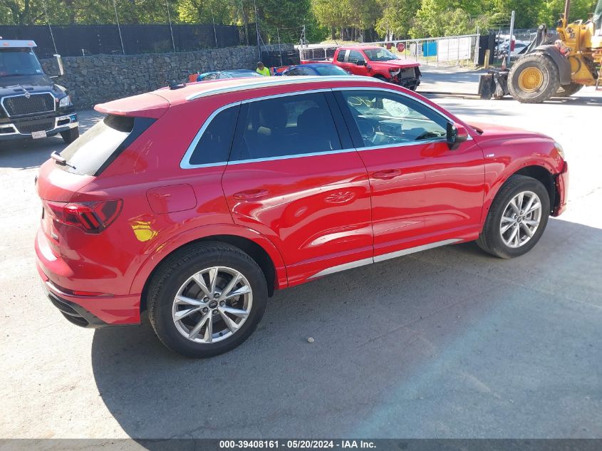 2022 Audi Q3 Premium Plus S Line 45 VIN: WA1EECF34N1089545 Lot: 39408161