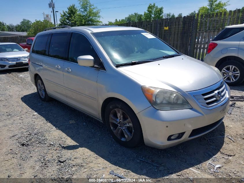 2009 Honda Odyssey Touring VIN: 5FNRL38909B058952 Lot: 39408170