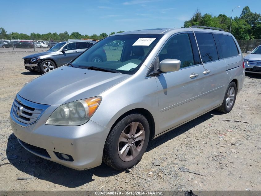 2009 Honda Odyssey Touring VIN: 5FNRL38909B058952 Lot: 39408170