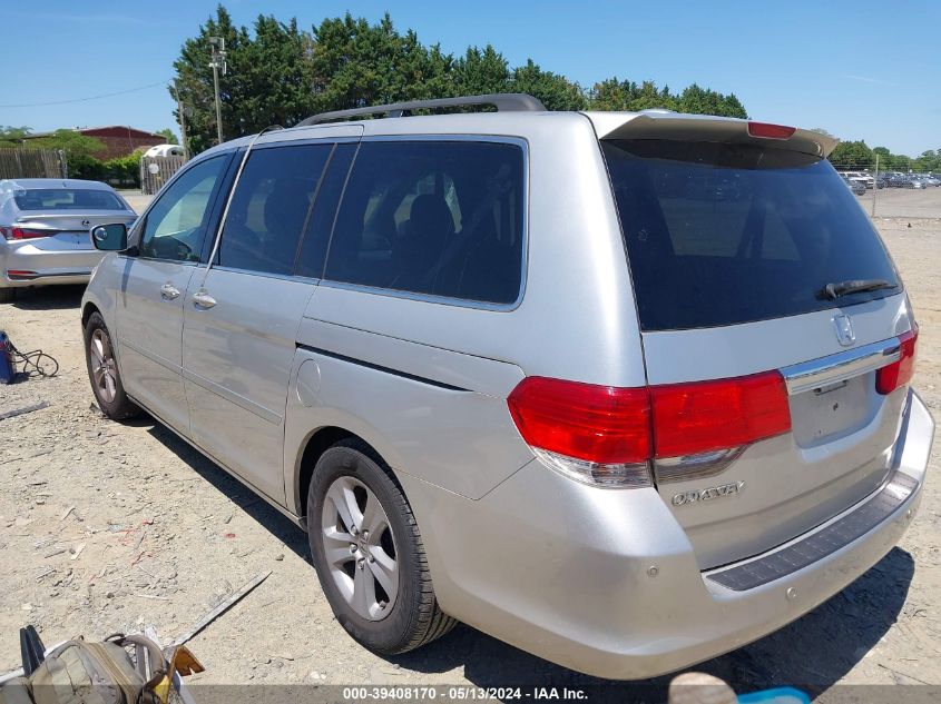 2009 Honda Odyssey Touring VIN: 5FNRL38909B058952 Lot: 39408170