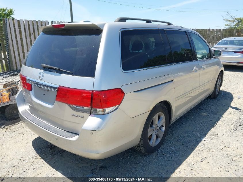 2009 Honda Odyssey Touring VIN: 5FNRL38909B058952 Lot: 39408170