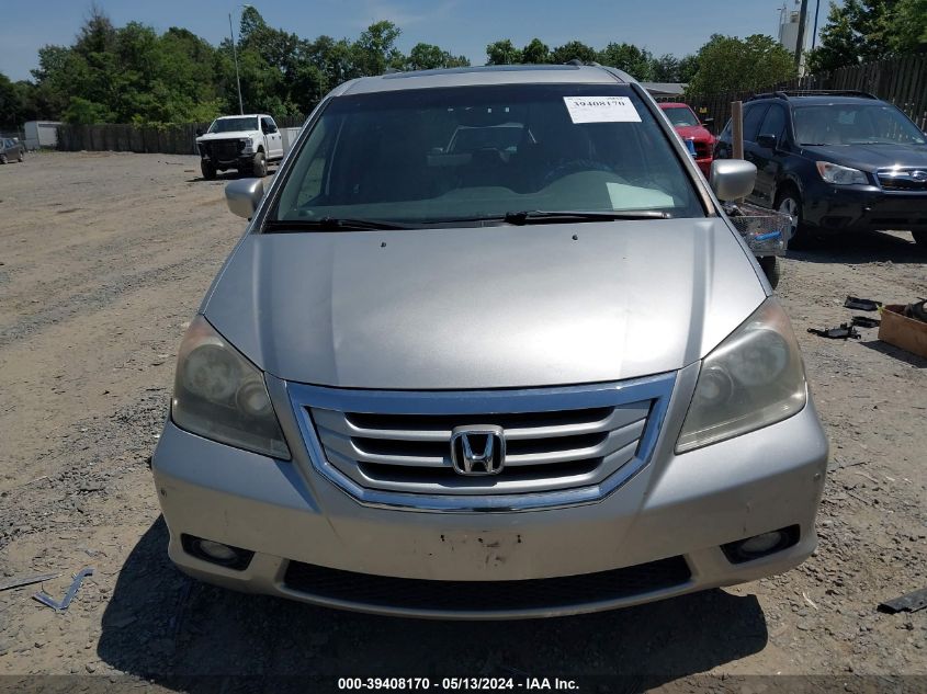 2009 Honda Odyssey Touring VIN: 5FNRL38909B058952 Lot: 39408170