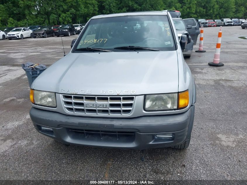 1999 Isuzu Amigo S 3.2L V6 Hard Top/S 3.2L V6 Soft Top VIN: 4S2CK57W5X4357843 Lot: 39408177