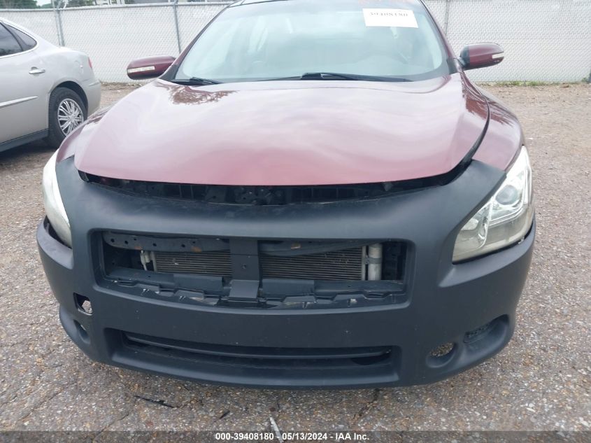 2011 Nissan Maxima 3.5 Sv VIN: 1N4AA5AP7BC840052 Lot: 39408180