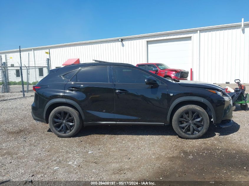 2017 Lexus Nx 200T/Base/F Sport VIN: JTJBARBZ7H2123443 Lot: 39408197