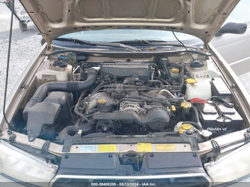 1999 Subaru Legacy 30Th Ann. L/L VIN: 4S3BD4352X7262650 Lot: 39408208