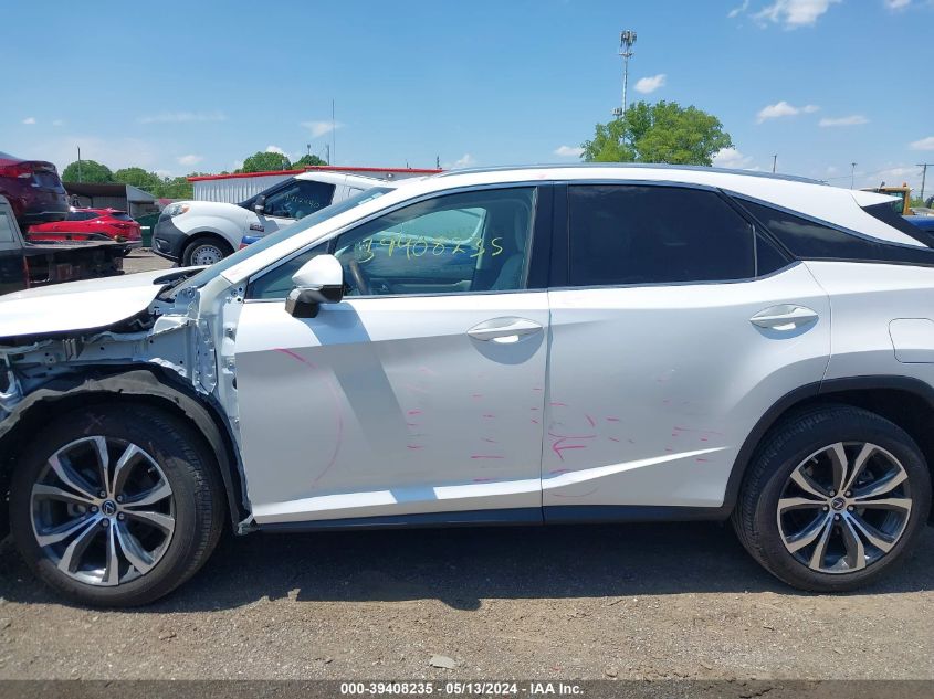 2022 Lexus Rx 350 VIN: 2T2HZMDA5NC352194 Lot: 39408235