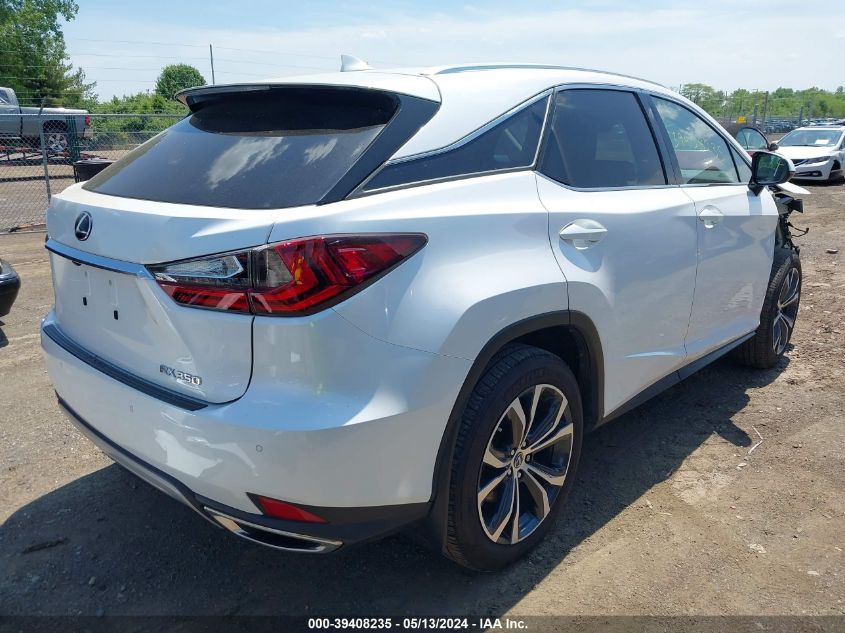 2022 Lexus Rx 350 VIN: 2T2HZMDA5NC352194 Lot: 39408235