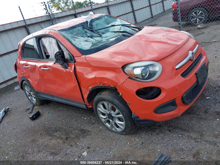2016 Fiat 500X Easy VIN: ZFBCFYBT8GP365550 Lot: 39408237