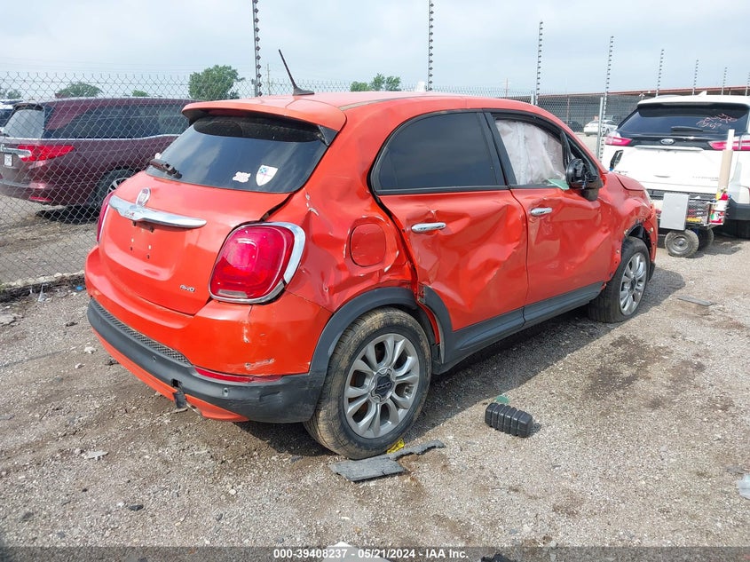 2016 Fiat 500X Easy VIN: ZFBCFYBT8GP365550 Lot: 39408237