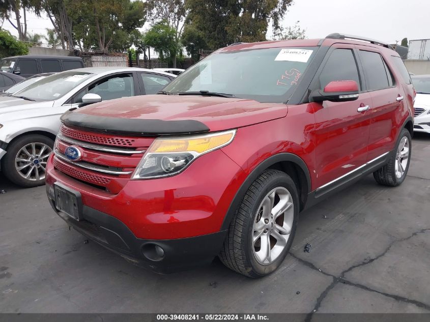 2015 Ford Explorer Limited VIN: 1FM5K7F82FGC65665 Lot: 39408241