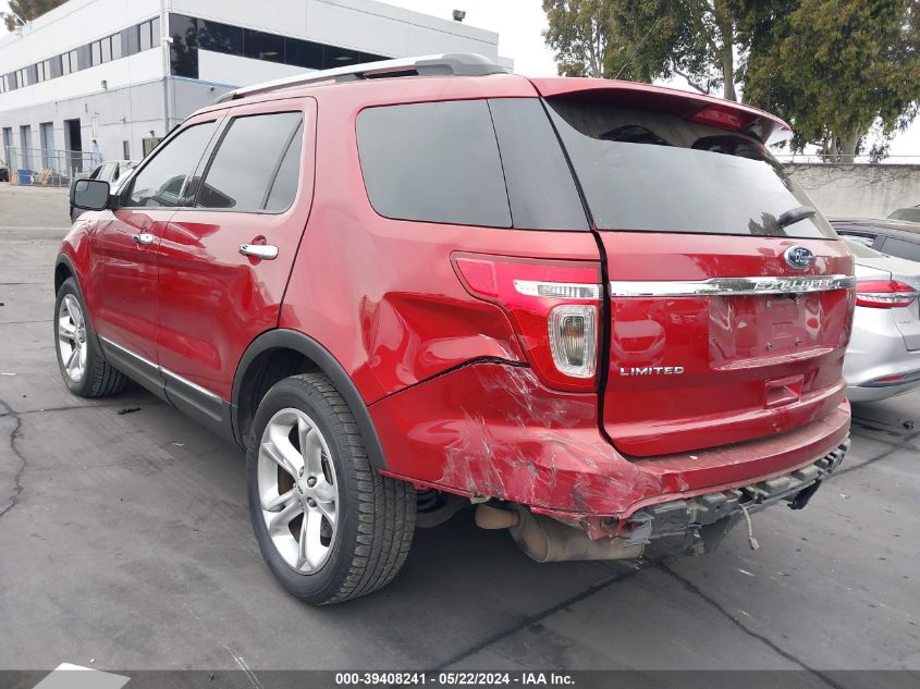 2015 Ford Explorer Limited VIN: 1FM5K7F82FGC65665 Lot: 39408241