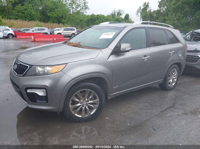 2012 Kia Sorento Sx V6 VIN: 5XYKWDA27CG202931 Lot: 39408242