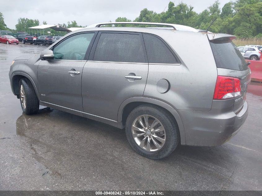 2012 Kia Sorento Sx V6 VIN: 5XYKWDA27CG202931 Lot: 39408242