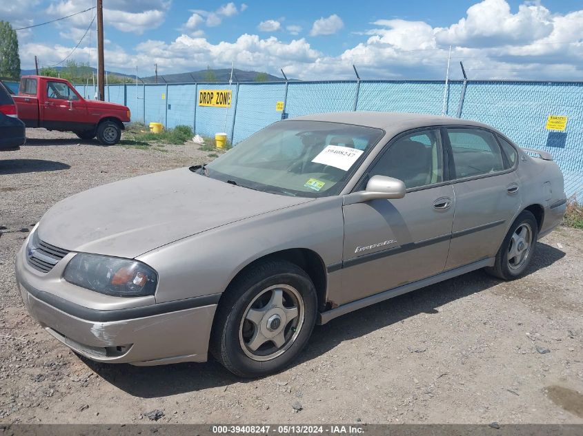 2001 Chevrolet Impala Ls VIN: 2G1WH55K819346744 Lot: 39408247