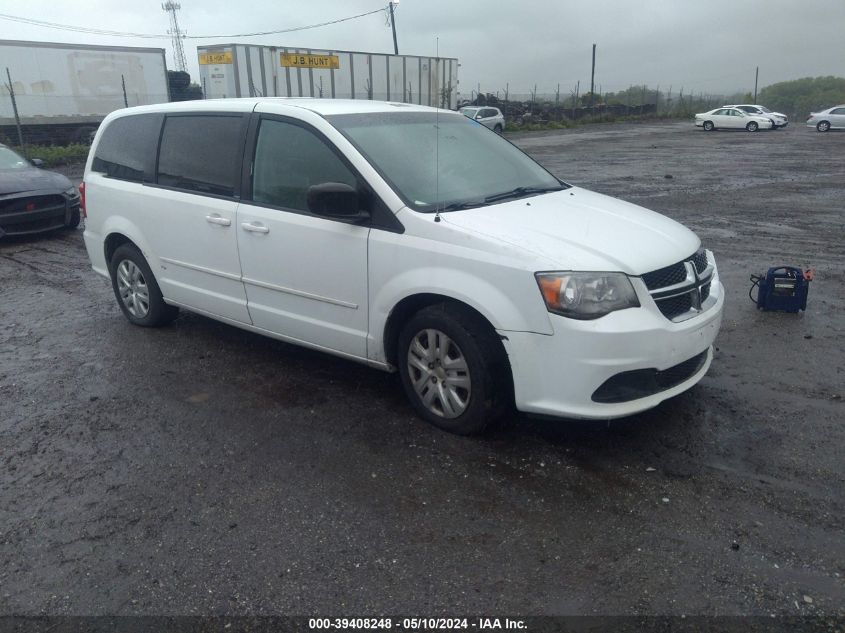 2015 Dodge Grand Caravan Se VIN: 2C4RDGBG0FR713882 Lot: 39408248