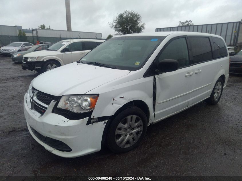 2015 Dodge Grand Caravan Se VIN: 2C4RDGBG0FR713882 Lot: 39408248