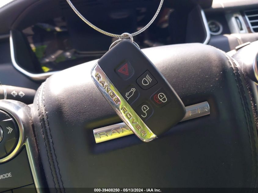 2016 Land Rover Range Rover 3.0L V6 Supercharged Hse VIN: SALGS2PF9GA313690 Lot: 39408250