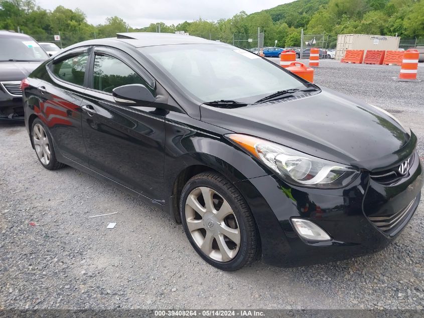 2013 Hyundai Elantra Limited VIN: 5NPDH4AE2DH149319 Lot: 39408264