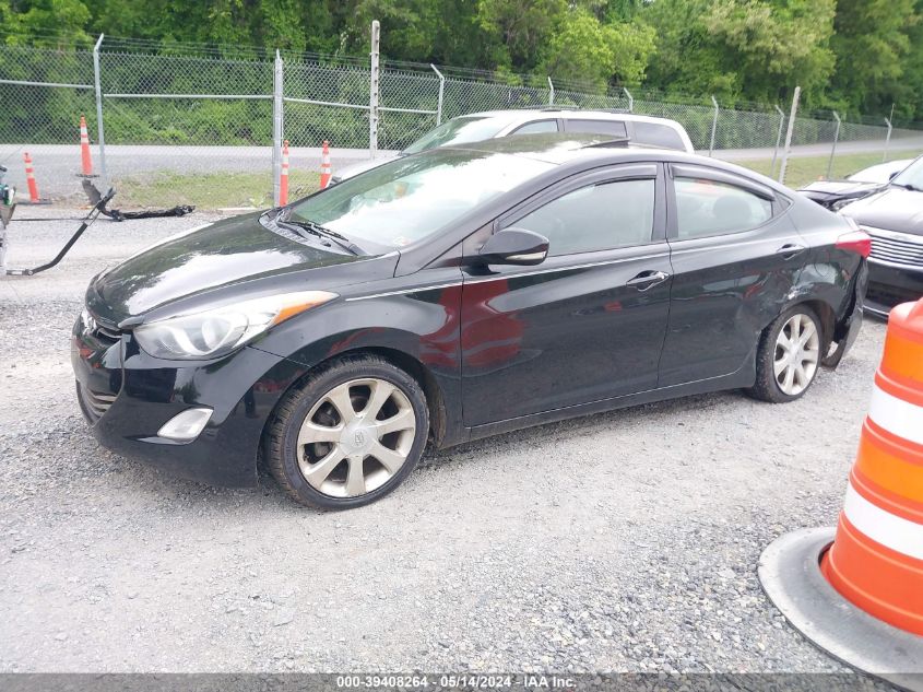 2013 Hyundai Elantra Limited VIN: 5NPDH4AE2DH149319 Lot: 39408264