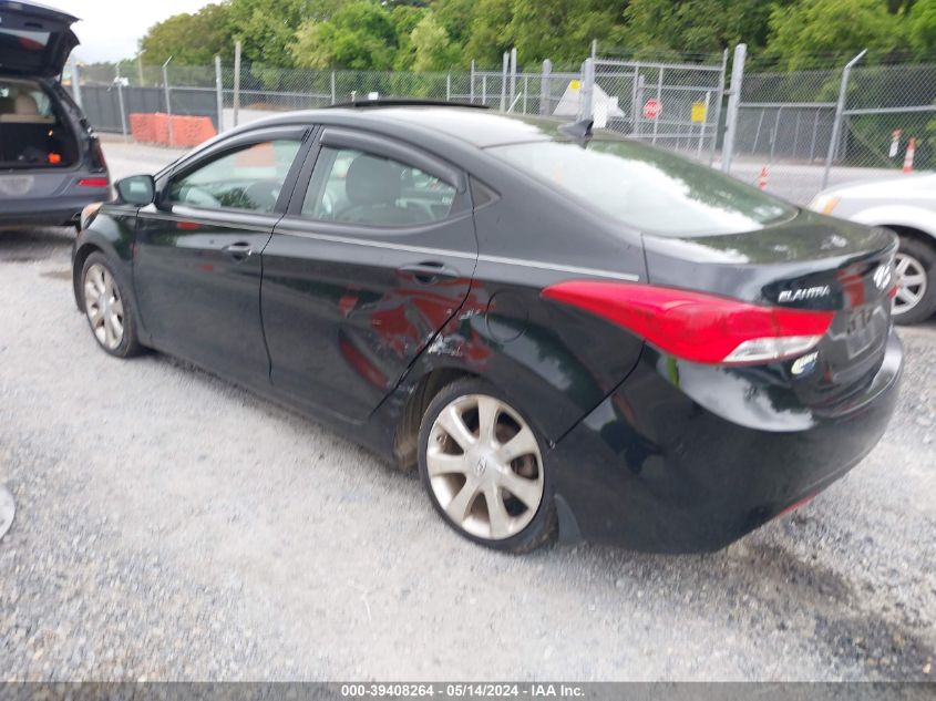 2013 Hyundai Elantra Limited VIN: 5NPDH4AE2DH149319 Lot: 39408264