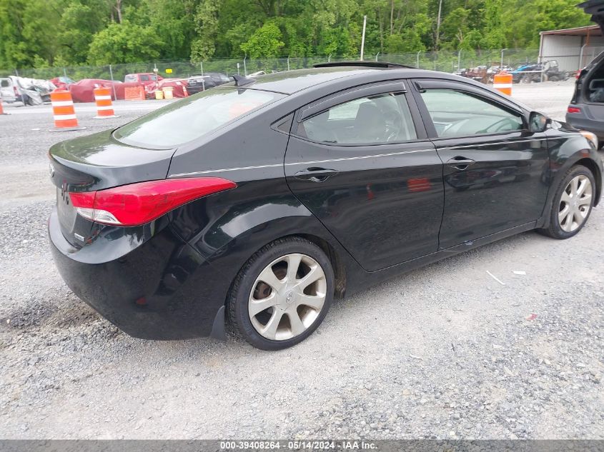 2013 Hyundai Elantra Limited VIN: 5NPDH4AE2DH149319 Lot: 39408264