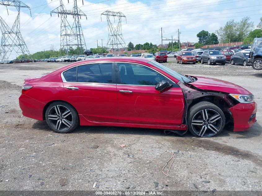 2016 Honda Accord Sport VIN: 1HGCR2F56GA106721 Lot: 39408270