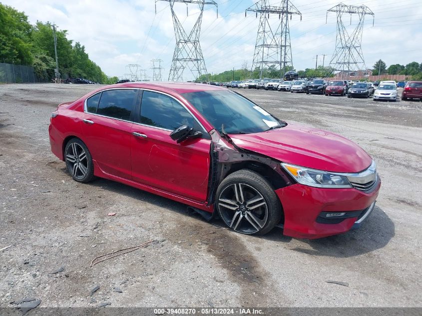 2016 Honda Accord Sport VIN: 1HGCR2F56GA106721 Lot: 39408270