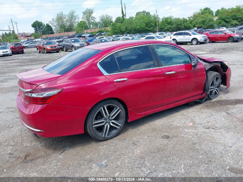 2016 Honda Accord Sport VIN: 1HGCR2F56GA106721 Lot: 39408270